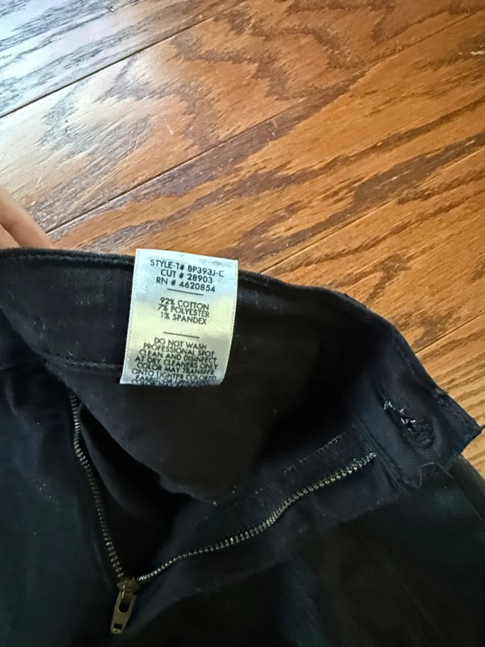 Just Black Black Flare Jeans - Picture 4 of 5